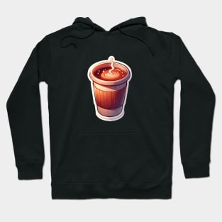 Coffee Cafe Vintage Since Established Hoodie